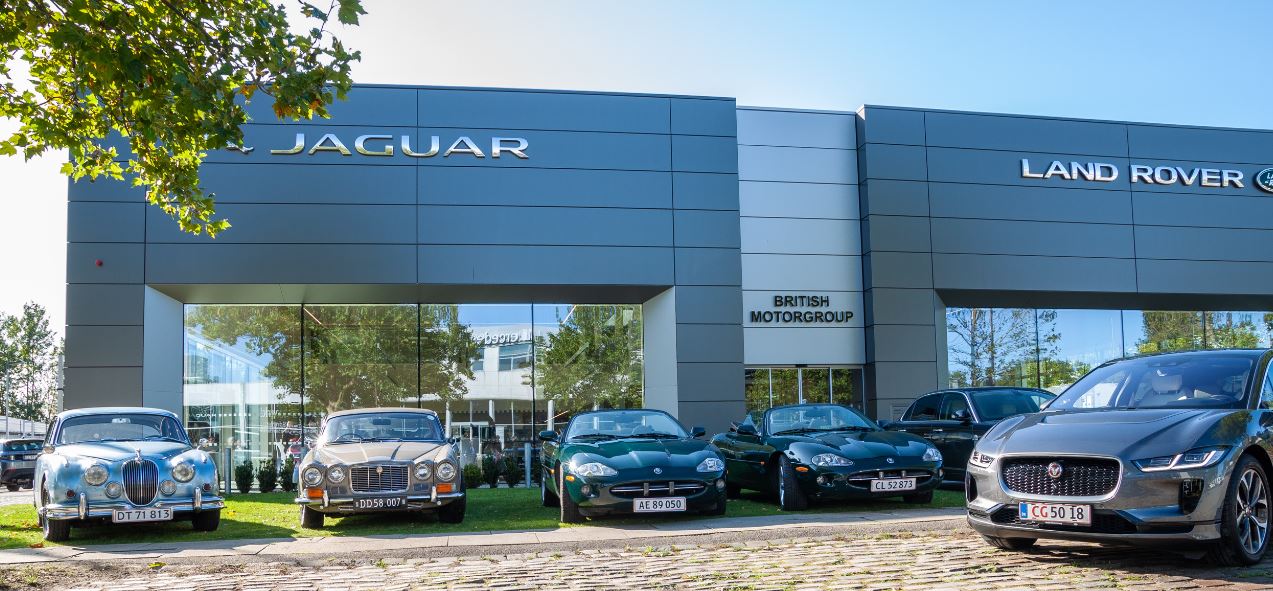 Jaguar facade